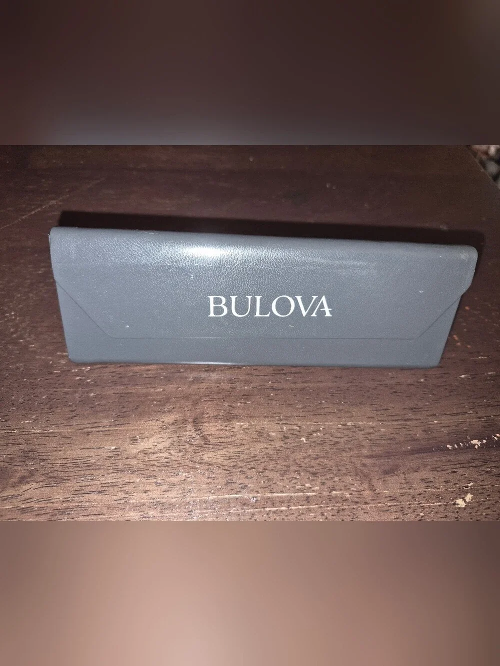 BULOVA DANZIG NAVY AUTHENTIC FRAMES EYEGLASSES 54[]17 140 Case & Cleaning Cloth